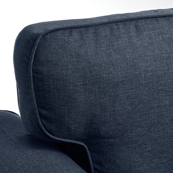 VRETSTORP 3-seat sofa-bed, Kilanda dark blue, 244x91x96 cm