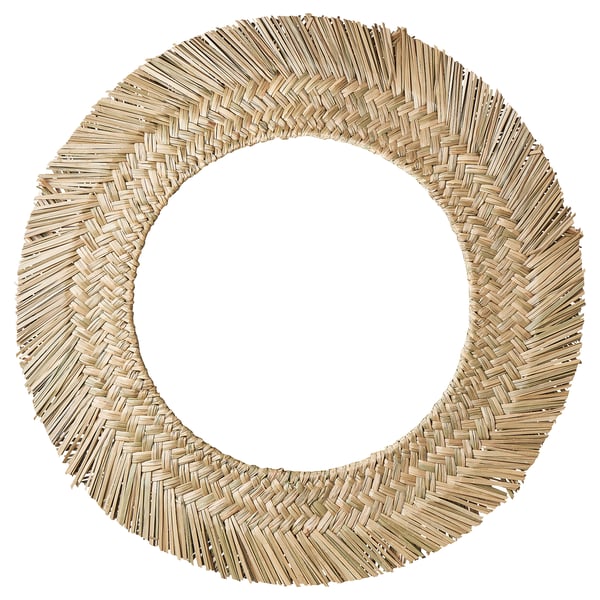 VRIGSTAD mirror, sedge, 63 cm
