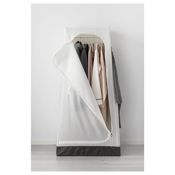 VUKU wardrobe, white, 74x51x149 cm