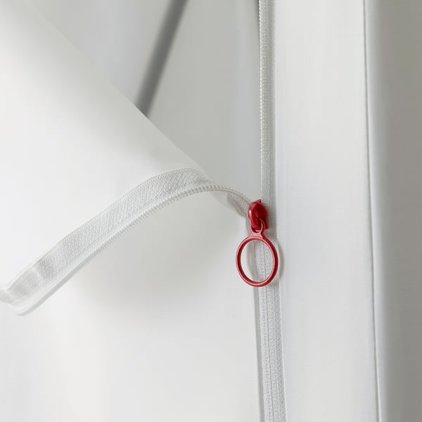 VUKU - Wardrobe, white, 74x51x149 cm