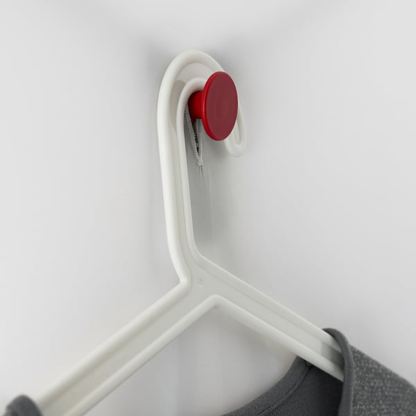 VUKU wardrobe, white, 74x51x149 cm