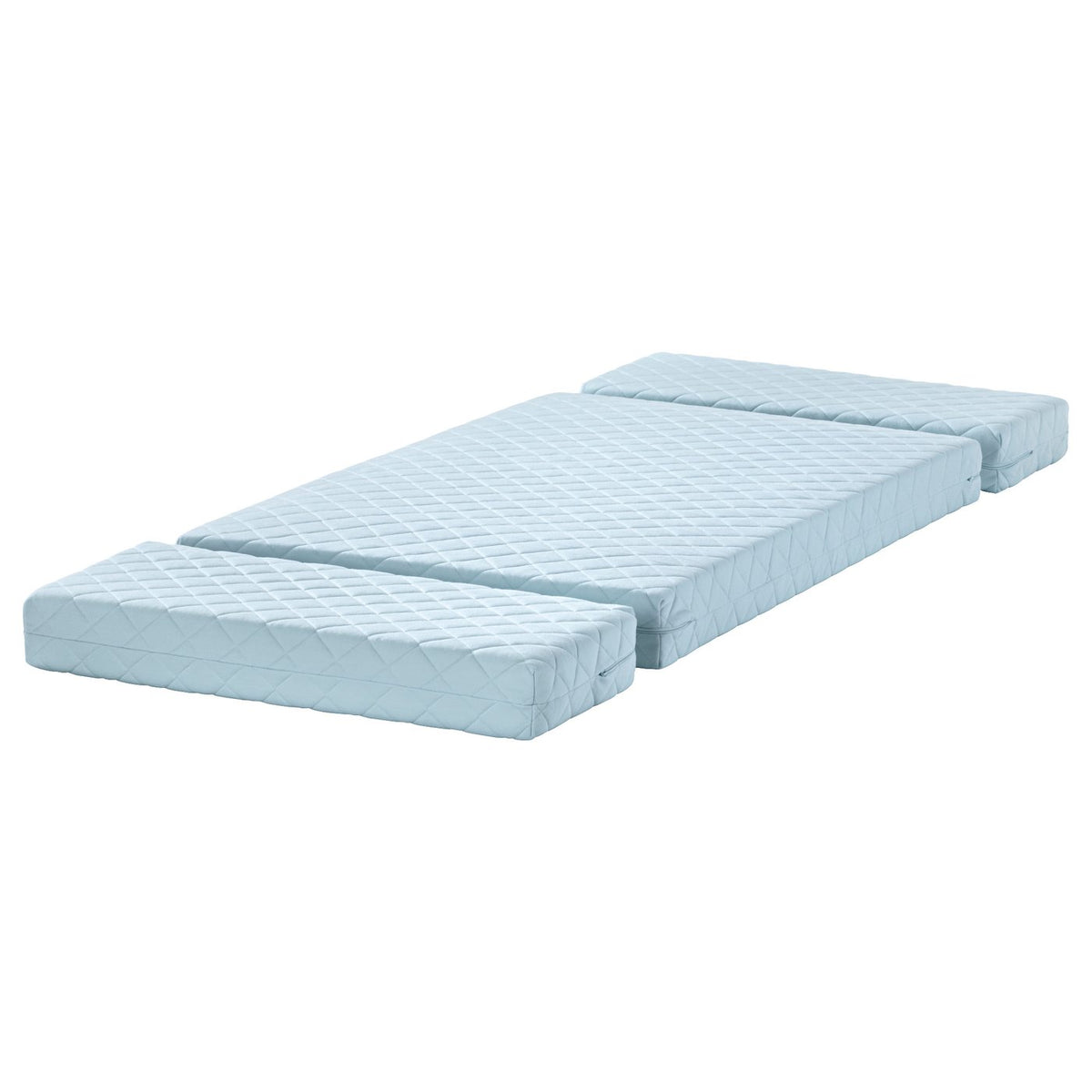 VYSSA VINKA Mattress for extendable bed, Blue. **Needs cleaning**