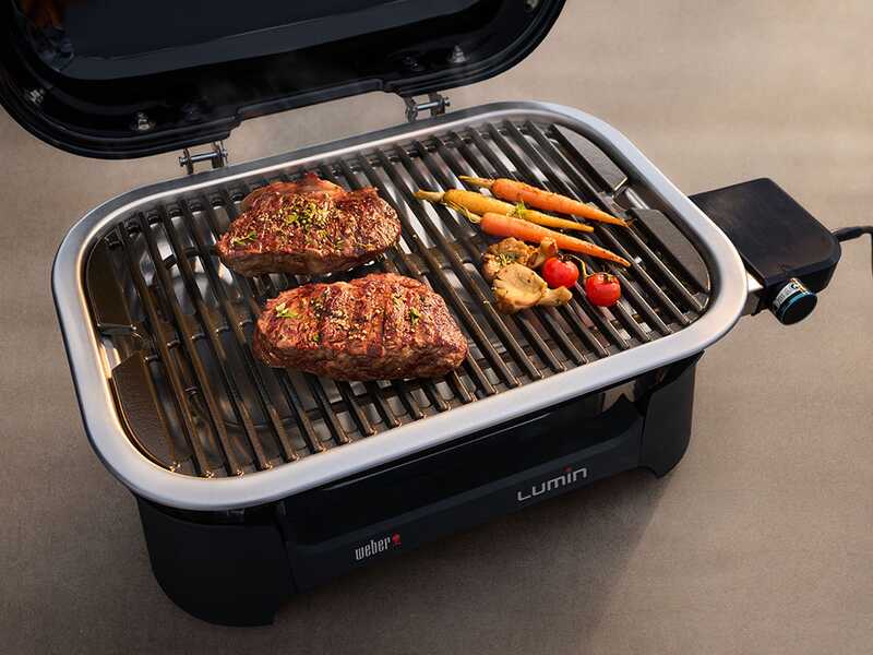 ELECTRIC BBQ LUMIN BLACK WEBER