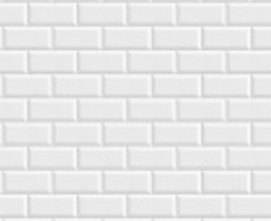 WHITE BRICKS SCULLERY PANEL L5