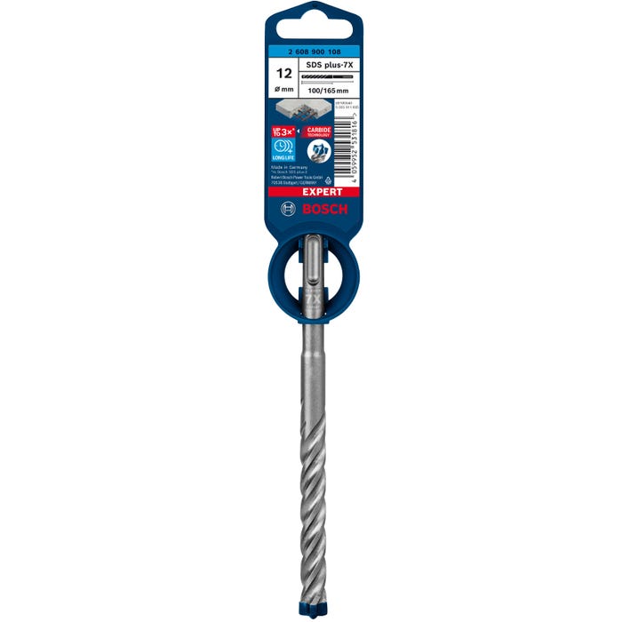 BOSCH CONCRETE BIT 12X165 4T
