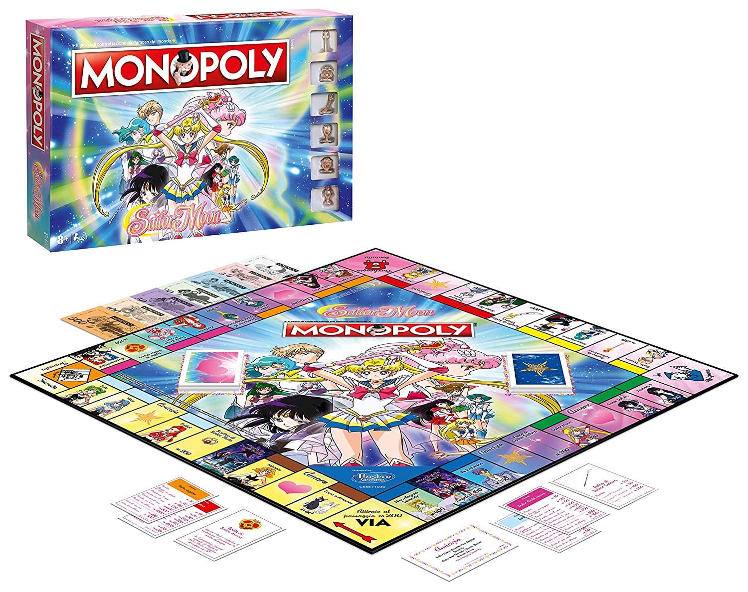 Toys Monopoly Sailor Moon - Ed. Italiana