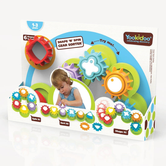 Toys Shape 'N' Spin Gear Sorter