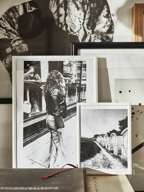 YLLEVAD frame, white, 21x30 cm