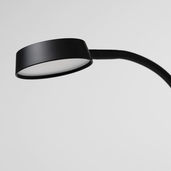 YTBERG - Cabinet lighting, black/dimmable