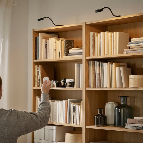 YTBERG / TRÅDFRI lighting kit, black