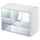 YXSTABY gaming controller display box, white, 22x12x16 cm