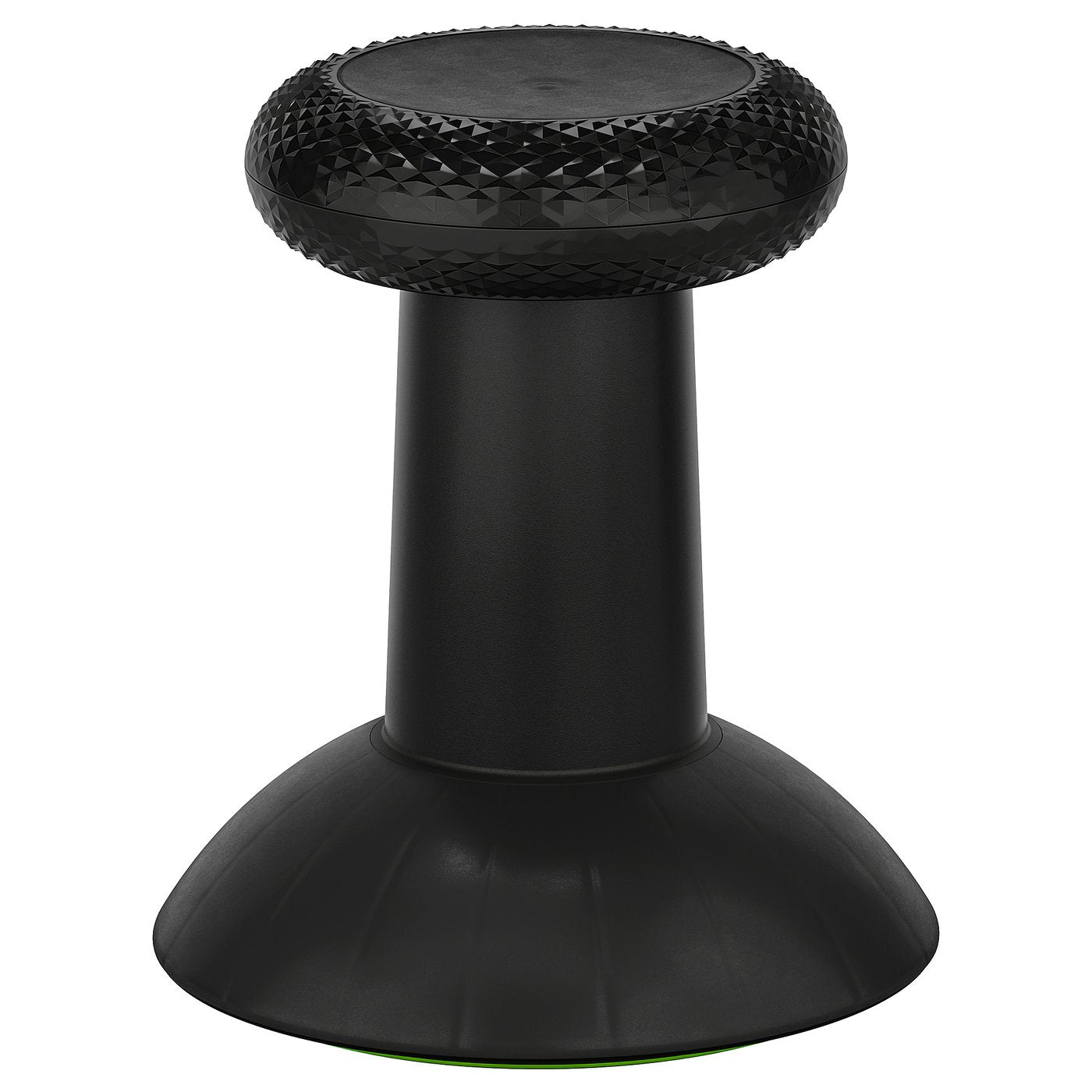 YXSTABY gaming thumbstick stool, black, 37.5 cm