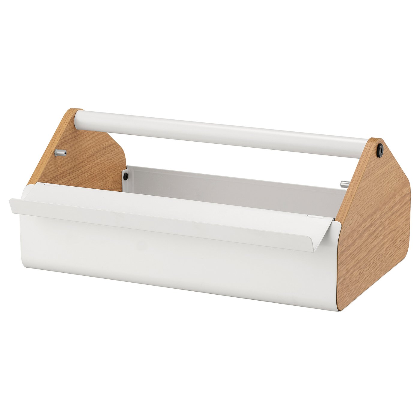 YXSTABY gaming laptop support with storage, white, 43x27x18 cm
