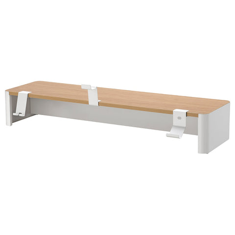 YXSTABY gaming monitor stand, white, 98x27x16 cm
