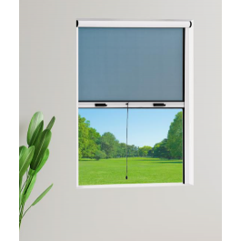 ROLLER MOSQUITO NET S/F KIT 140X150 WHITE RAL 9016