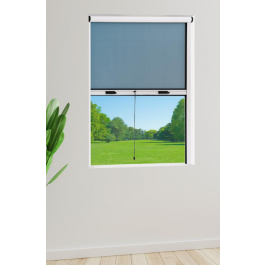 ROLLER MOSQUITO NET S/F KIT 110X150 WHITE RAL 9016