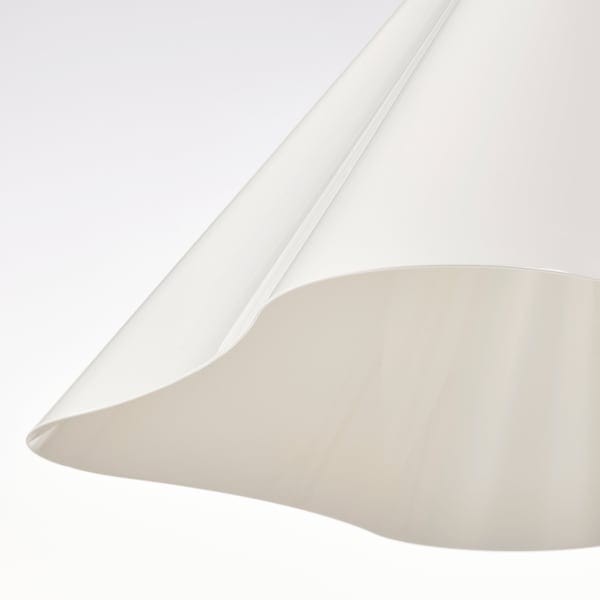 Ikea ZEBRASÄV - Pendant lamp, white/plastic,46 cm