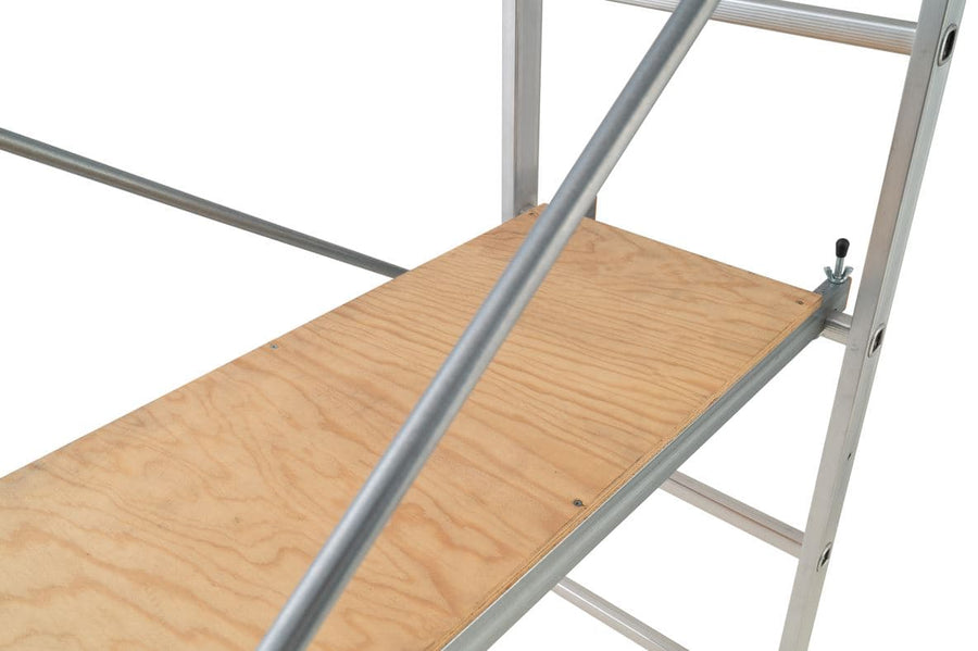 Bricocenter EASY100 ALUMINIUM SCAFFOLDING, CAPACITY 150 KG, WORKING HEIGHT 2.87 M