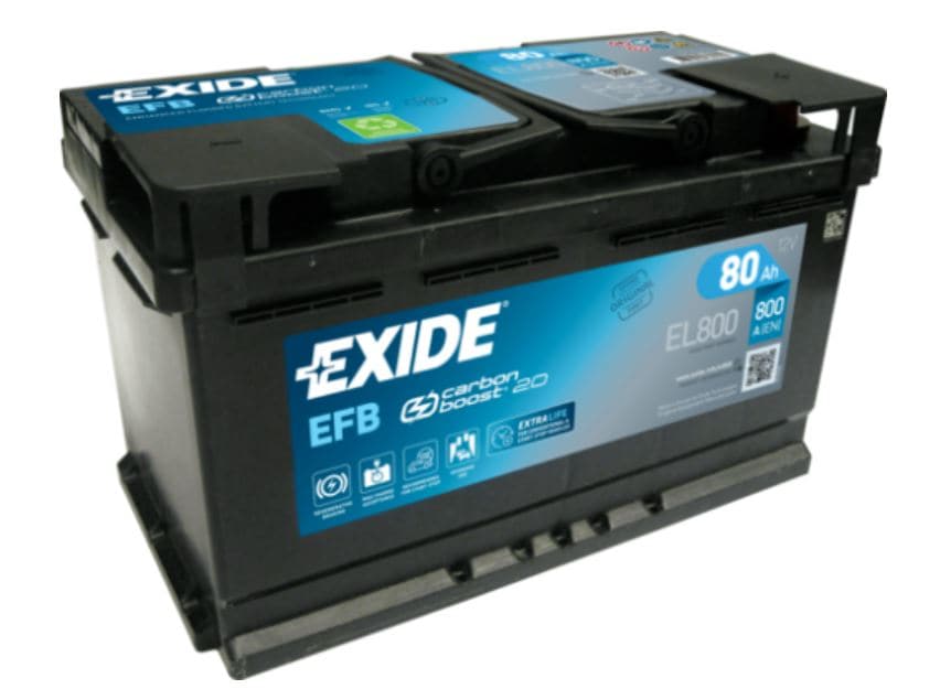 Bricocenter EXIDE EFB 80 AH START/STOP CAR BATTERY 800