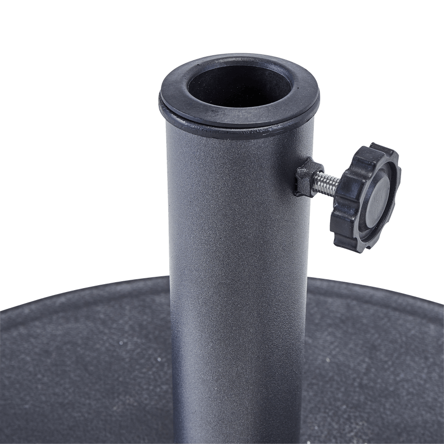 Bricocenter HALF BASE FOR NATERIAL PARASOL 15KG 35X60X35 ANTHRACITE
