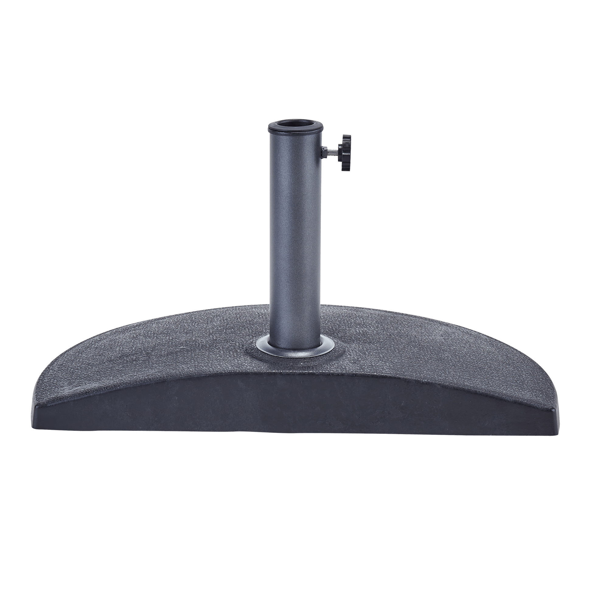 HALF BASE FOR NATERIAL PARASOL 15KG 35X60X35 ANTHRACITE