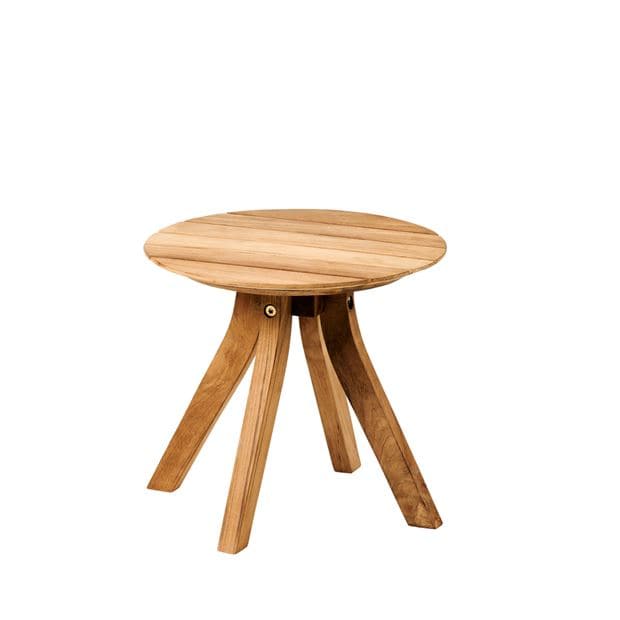 Casa MARROW Natural lounge table H 32 cm - Ø 35 cm