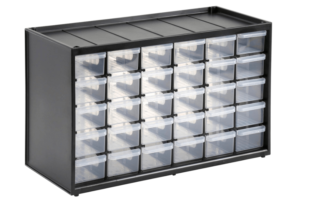 Bricocenter CHEST OF DRAWERS 30 ELEMENTS 36.5X15.3X22CM