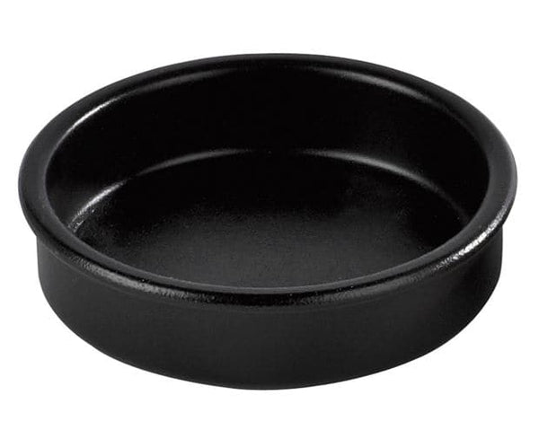 FLAN CRÈME BRÛLÉE 11CM BLACK