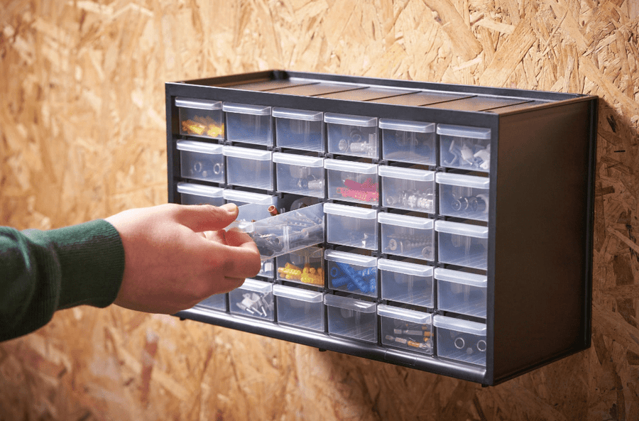 Bricocenter CHEST OF DRAWERS 30 ELEMENTS 36.5X15.3X22CM