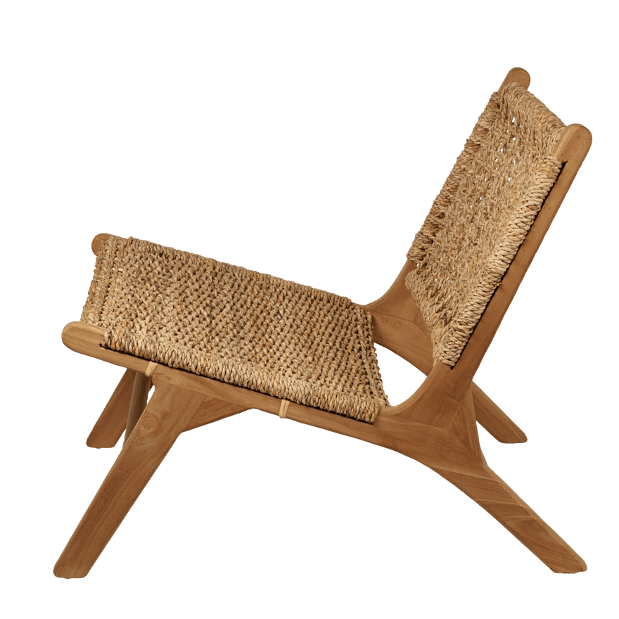 MADURA Natural lounge chair - best price from Maltashopper.com CS689913