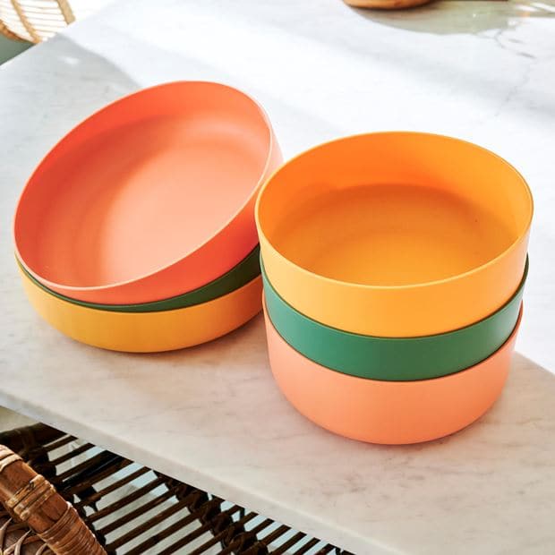 SAMBA Yellow bowlØ 30 cm - best price from Maltashopper.com CS669578