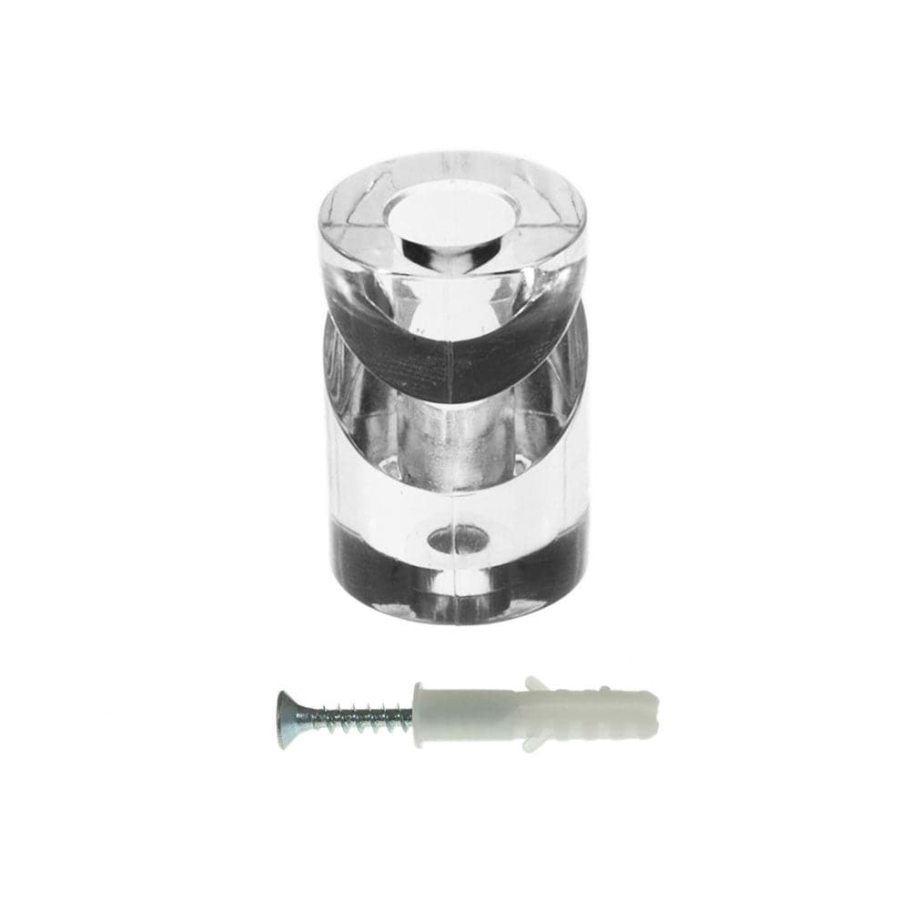 Bricocenter TRANSPARENT HOOK CABLE DECENTRALISER D2 CM