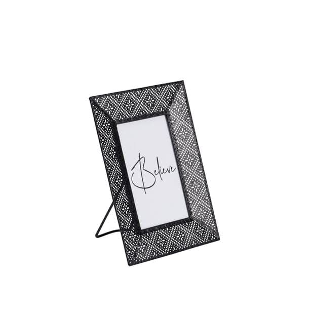 ARABESK Black photo frame H 23 x W 18 x D 4.5 cm - best price from Maltashopper.com CS648053