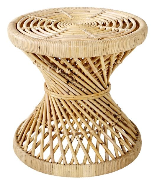 Casa TWIST Natural stool H 42 cm - Ø 43 cm