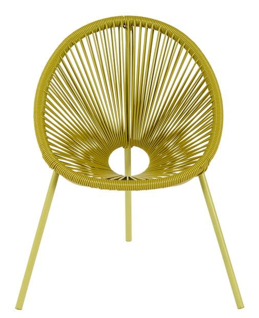 ACAPULCO Green children's chair H 56 x W 43 x D 42 cm - best price from Maltashopper.com CS630070