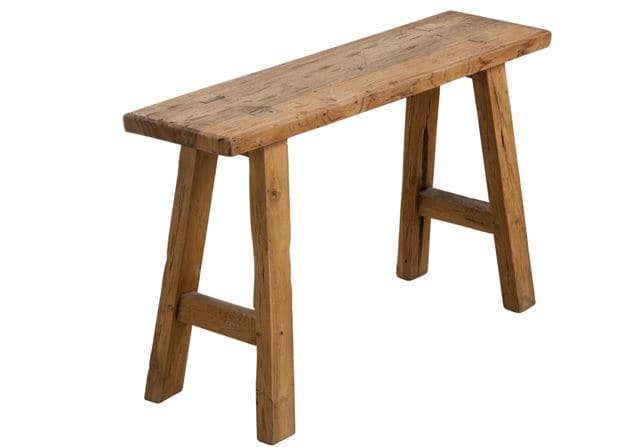 BRYCE Natural bench H 45 x L 75 x D 20 cm - best price from Maltashopper.com CS620788