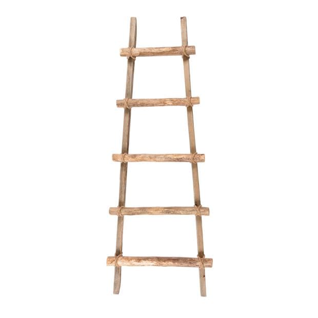 RECYCLE Natural ladder H 120 x W 46 cm - best price from Maltashopper.com CS662060