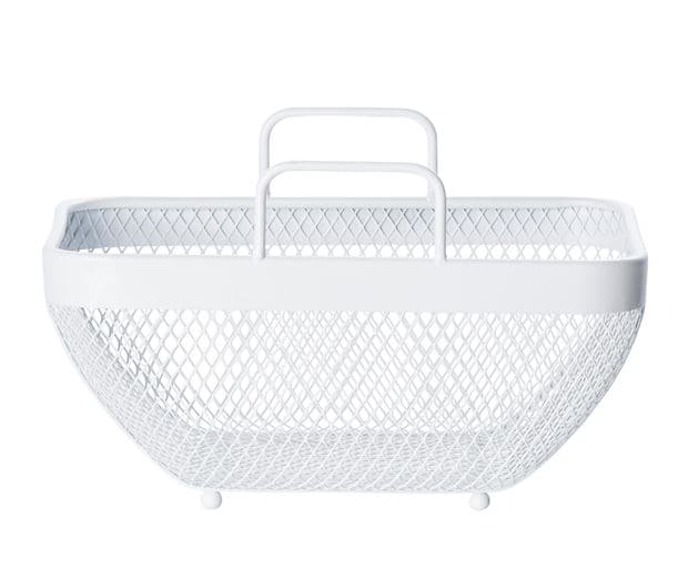 PURO White basket H 16 x W 27.5 x D 20 cm - best price from Maltashopper.com CS633304