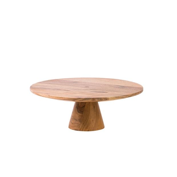 ACACIA Natural cupcake stand H 10 cm - Ø 30 cm - best price from Maltashopper.com CS639863