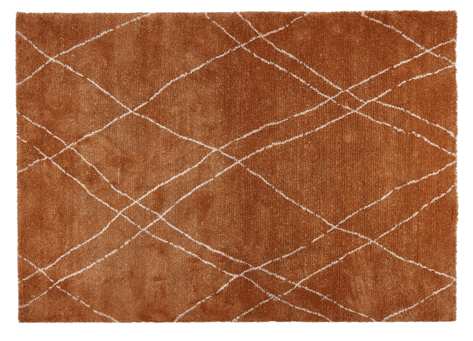 ELMA Orange carpet W 160 x L 230 cm - best price from Maltashopper.com CS677796