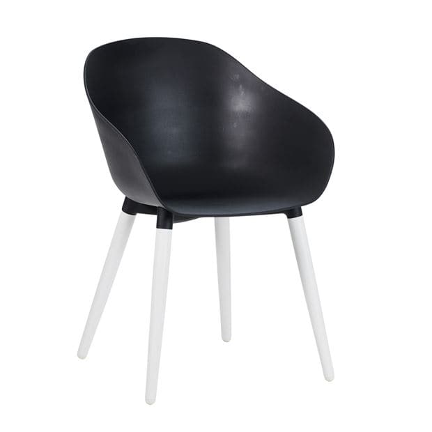 FRAY Black seat H 41 x W 55 x D 55 cm - best price from Maltashopper.com CS651098