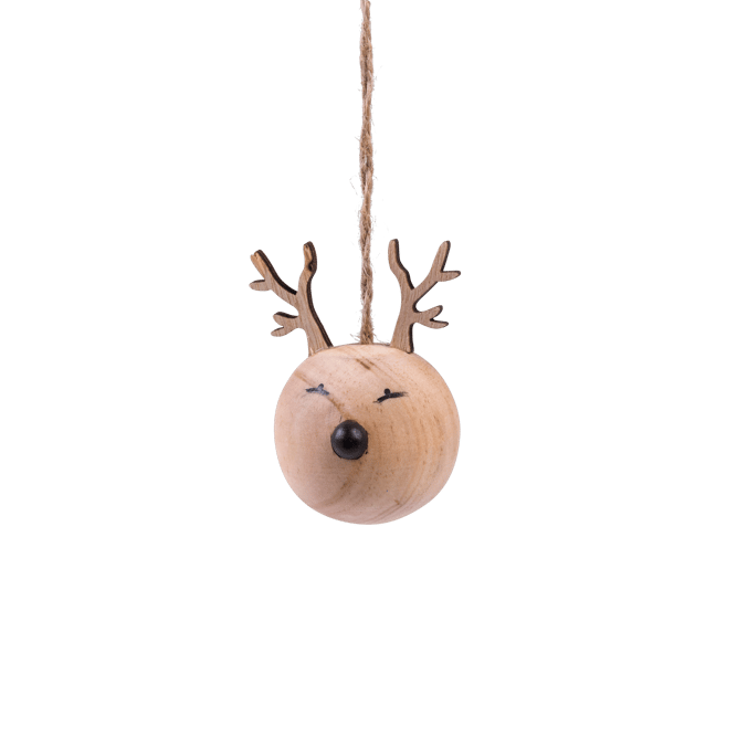 Dashy natural Christmas ball 5 cm - best price from Maltashopper.com CS642887