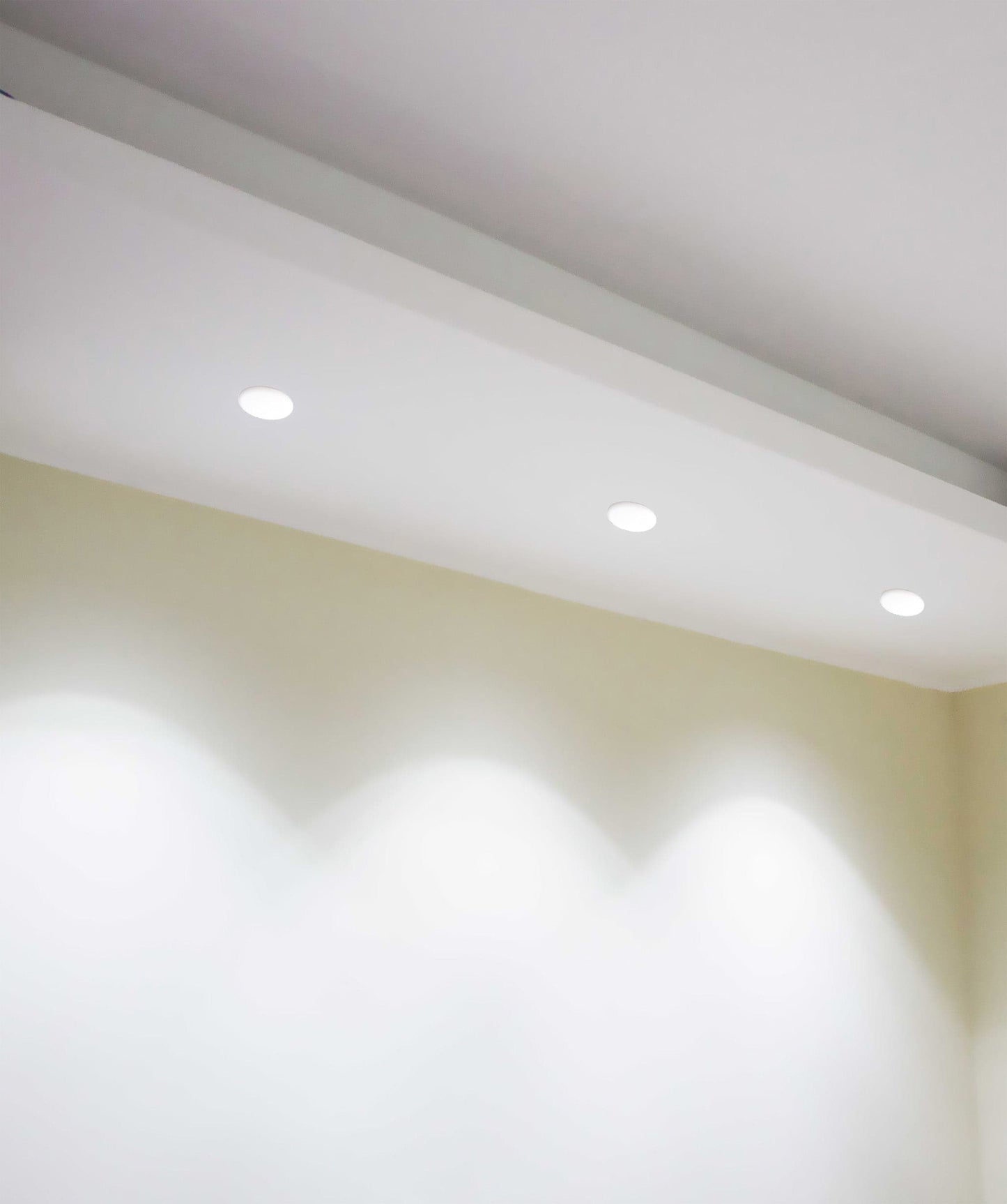 Bricocenter RECESSED SPOTLIGHT PLASTIC WHITE D10.8 CM LED 12W NATURAL LIGHT