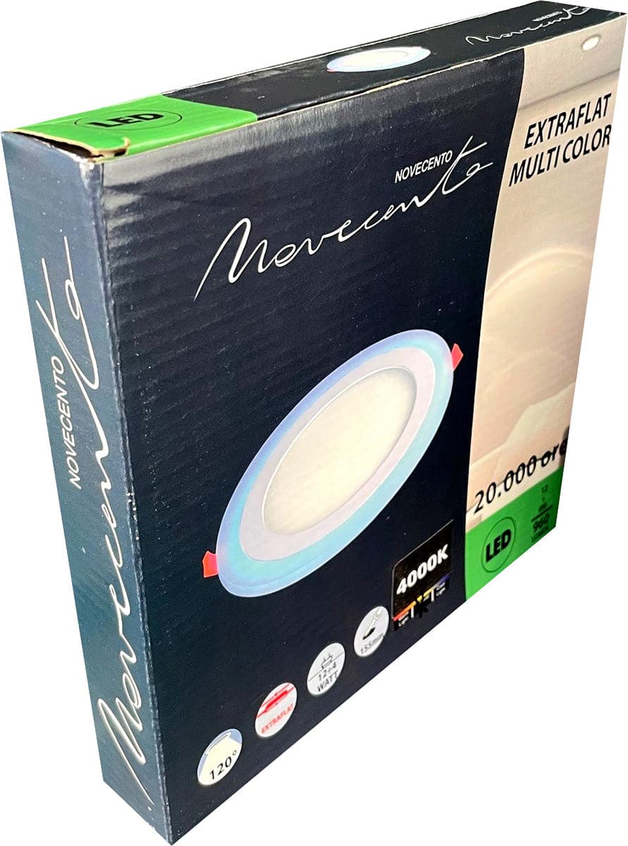 Bricocenter RECESSED SPOTLIGHT BLUE LIGHT D16 CM LED 12W