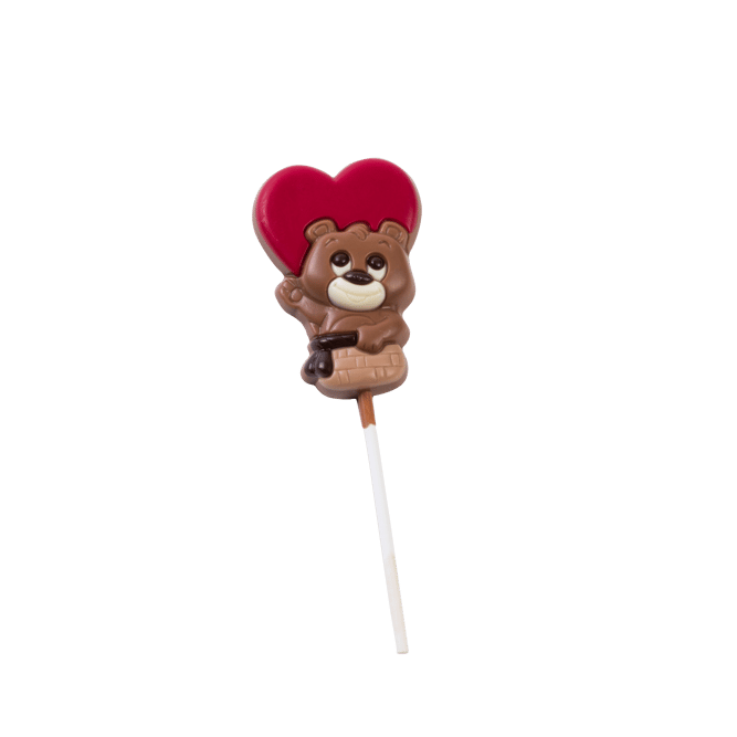 Casa VALENTINE Multicolored chocolate lollipop H 17 x W 21 x L 16 x D 19.5 cm