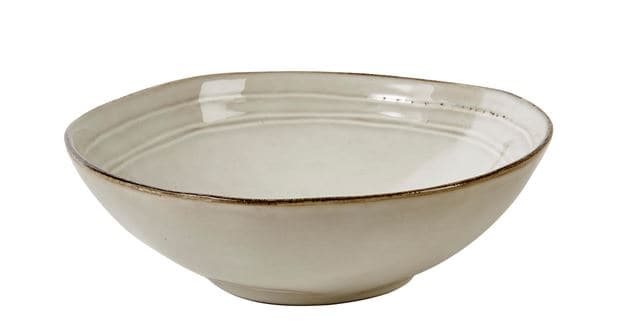 EARTH MARL Cream soup plate H 6.4 cm - Ø 20 cm - best price from Maltashopper.com CS629958