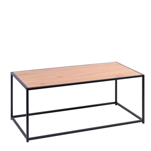 DAVENPORT Natural living room table H 40 x W 50 x L 100 cm - best price from Maltashopper.com CS638855