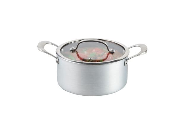 KASTROL Pot silver H 10 cm - Ø 20 cm - best price from Maltashopper.com CS654395