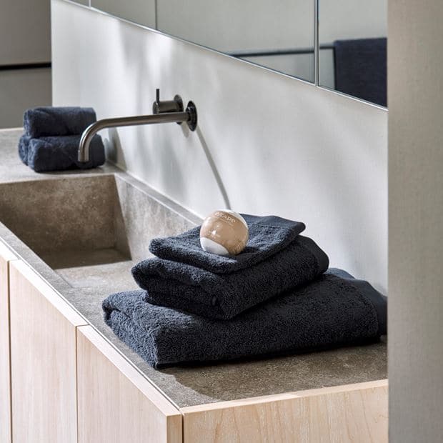 Casa B-LUX Gray guest towel, W 30 x L 50 cm