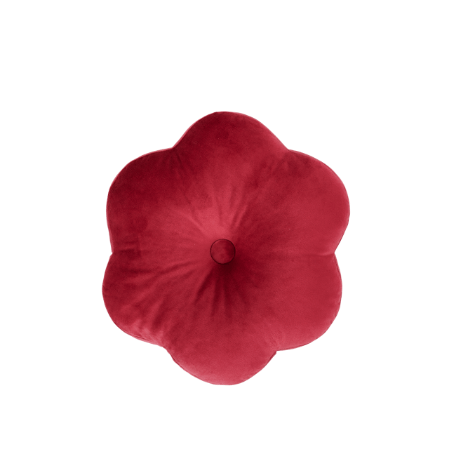 Casa FIONA Cushion 3 colours light blue, dark pink, light purpleH 5 cm - Ø 32 cm